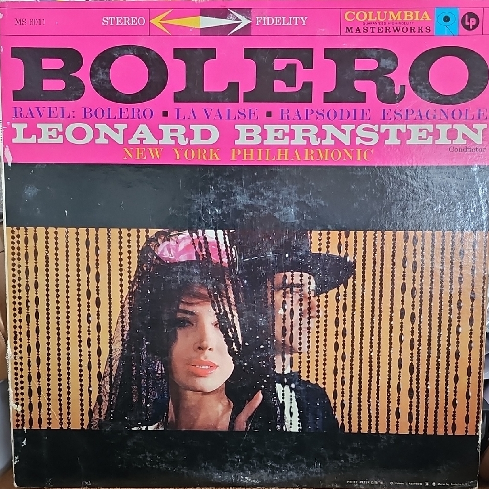 V076. Columbia Masterworks Bolero Vinyl Record